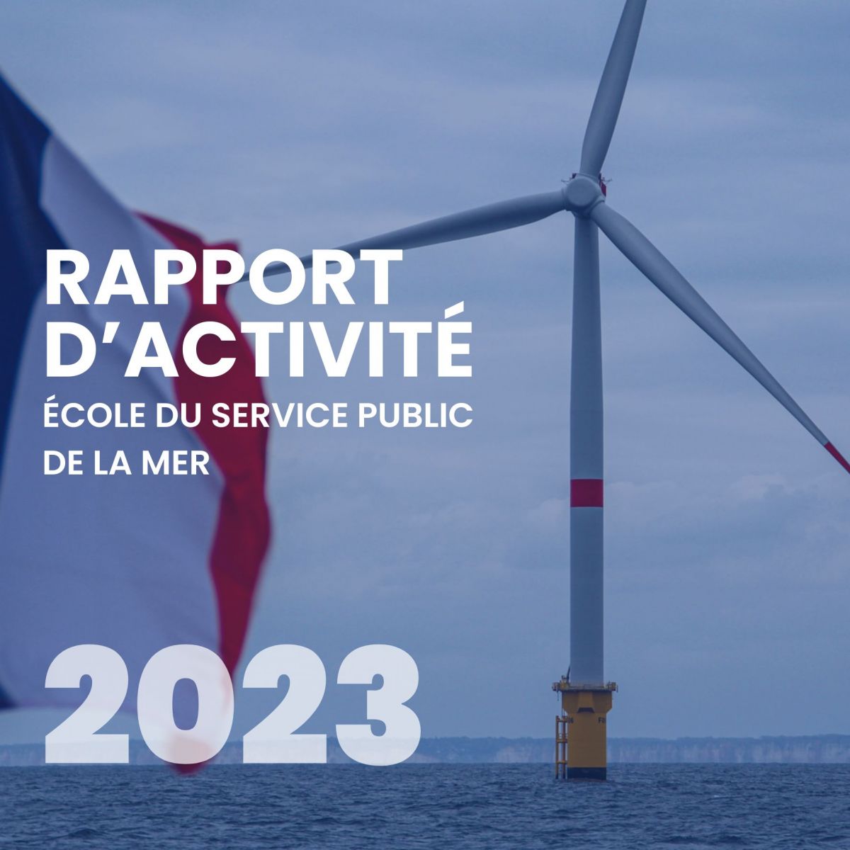 Couverture du rapport d'activités 2023